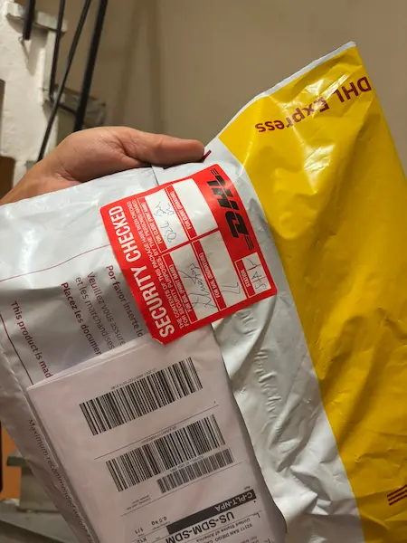 İstanbul’dan ABD’ye DHL ile gönderilen kayıp eşya paketi