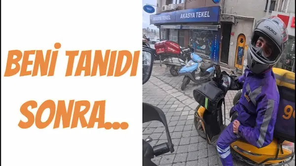Özlem Boz Ana Kurye için Kadıköy’den Beylikdüzü’ne giderken