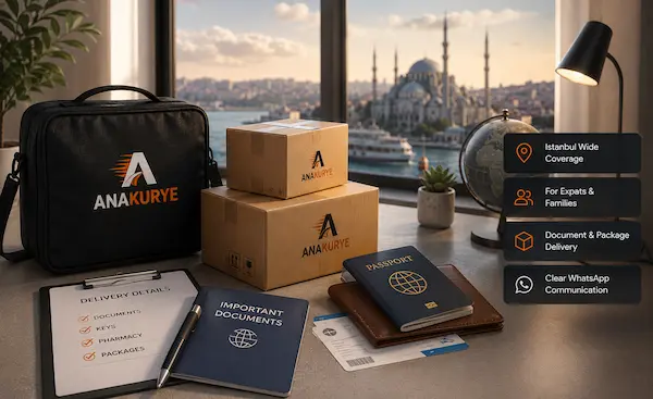 Expat Courier Service in Istanbul by Ana Kurye