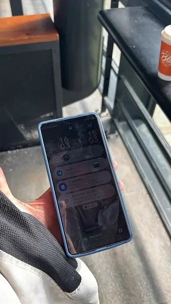 Phone recovered from Istanbul Airport Lost and Found by Ana Kurye after an international traveller experienced collection difficulties